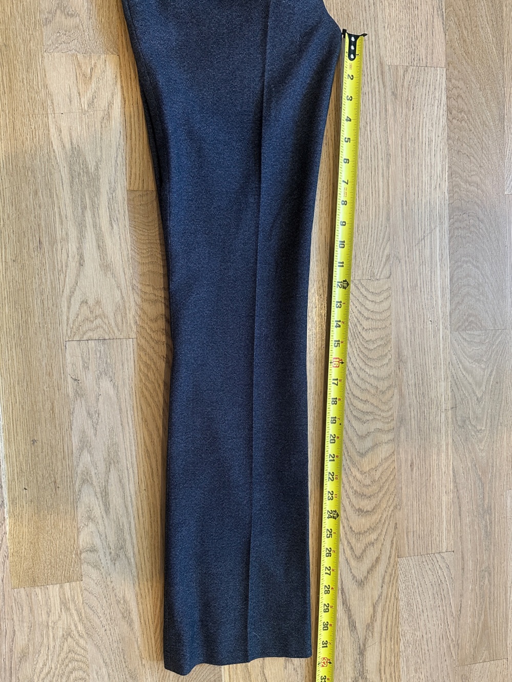 Amanda + Chelsea Charcoal Gray Bootcut Flared Trouser Dress Pants Size 0 NWOT - Picture 6 of 8